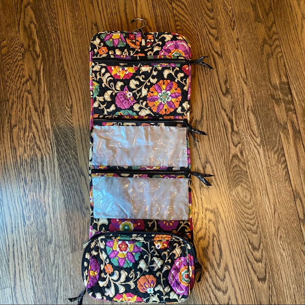 Vera Bradley hanging makeup organizer